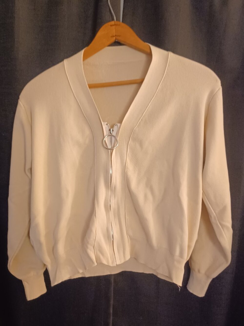Zip Up Sweater Jacket Size XS NWOT